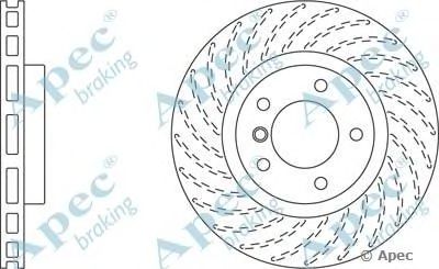 APEC BRAKING dsk2003 -  Тормозной диск